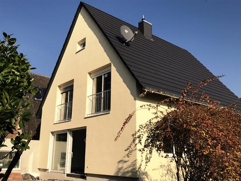 Neues Dach und Fassadendämmung
