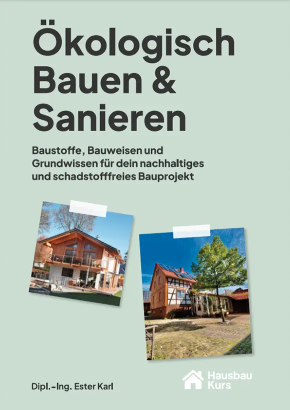 Ökologisch Bauen und Sanieren - Titelseite des Buches